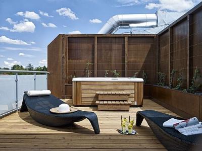 Jacuzzis hotelszoba a Barack Thermal hotelben - ✔️ Barack Thermal Hotel Tiszakécske ✔️ Gyógyhotel Barack