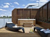 Jacuzzis hotelszoba a Barack Thermal hotelben