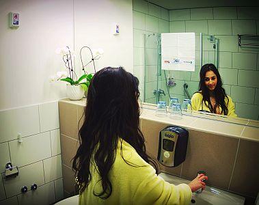 ✔️ Psoriasis Centrum Hotel fürdőszobája Harkányban - ✔️ Psoriasis Centrum Hotel Harkány*** ✔️ Akciós gyógyhotel