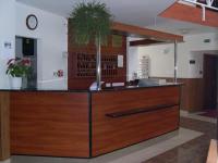 A 3 csillagos Hotel Pontis recepciója Biatorbágyon