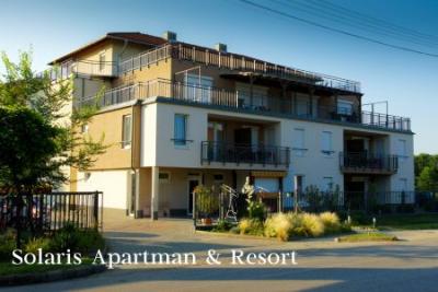 Solaris Apartman Resort Cserkeszőlő - Olcsó, konyhás apartmanok fürdőbelépővel Cserkeszőlőn - ✔️ Cserkeszőlő Solaris Apartman - Akció Solaris apartnam fürdőbelépővel.